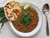 CURRY DE LENTEJAS (DAL MAKHANI) CON PAN NAAN