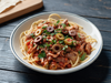 SPAGGETTI PUTTANESCA CON PULLED PORK