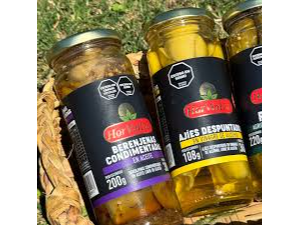 Berenjenas condimentadas en Aceite