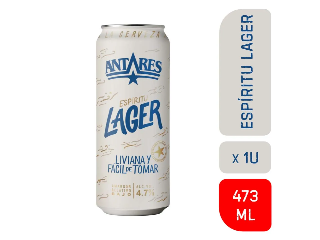 ANTARES LAGER 473ML