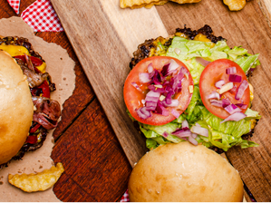ARMÁ TU HAMBURGUESA de Fryer's Rio Ceballos