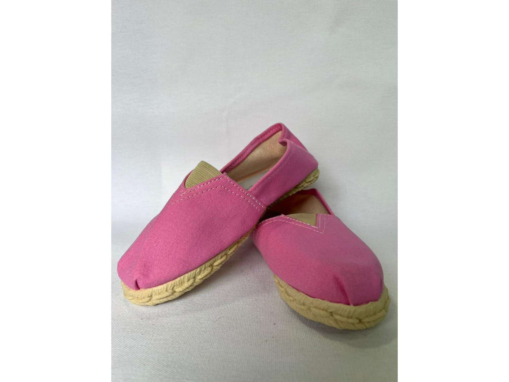 Alpargata rosa chicle