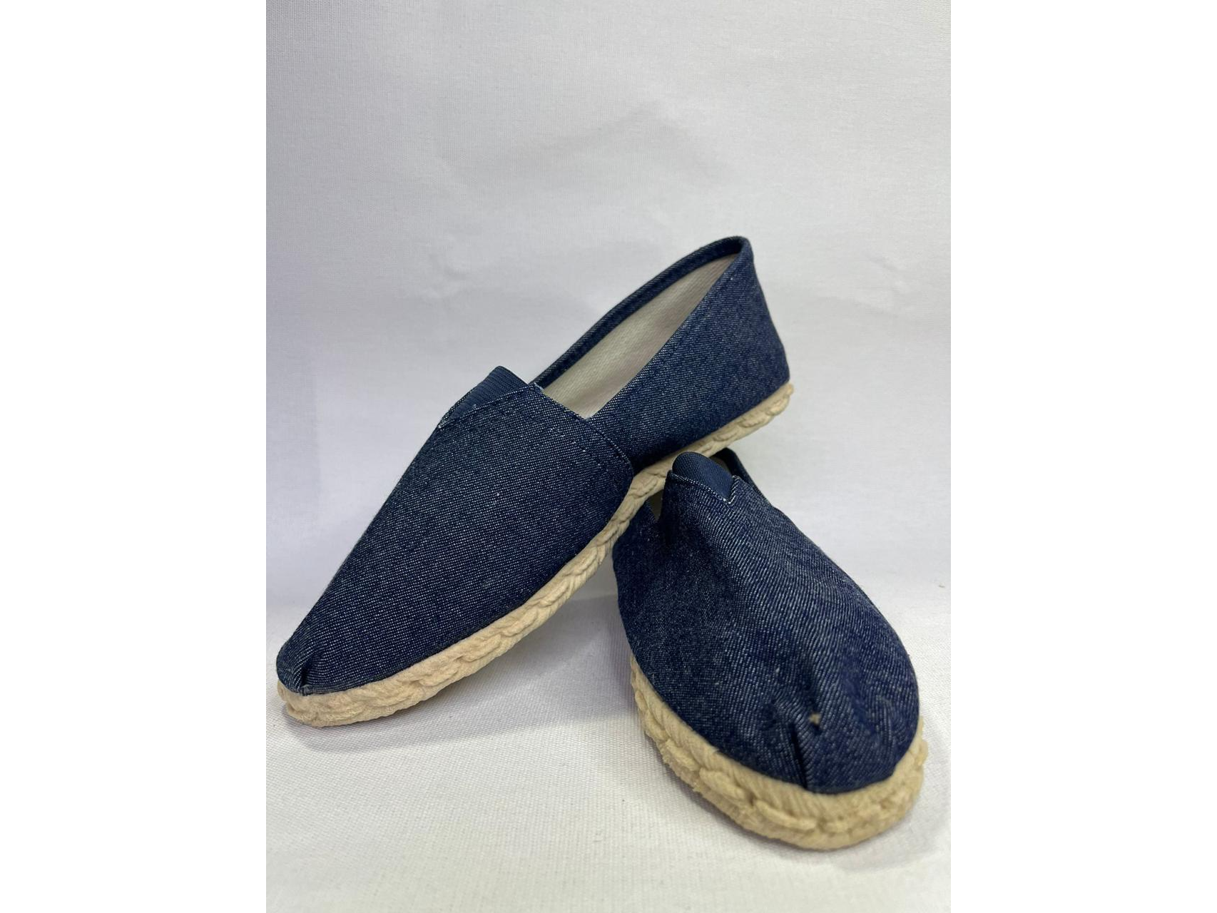 Alpargata jean azul
