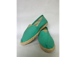 Alpargata  verde agua