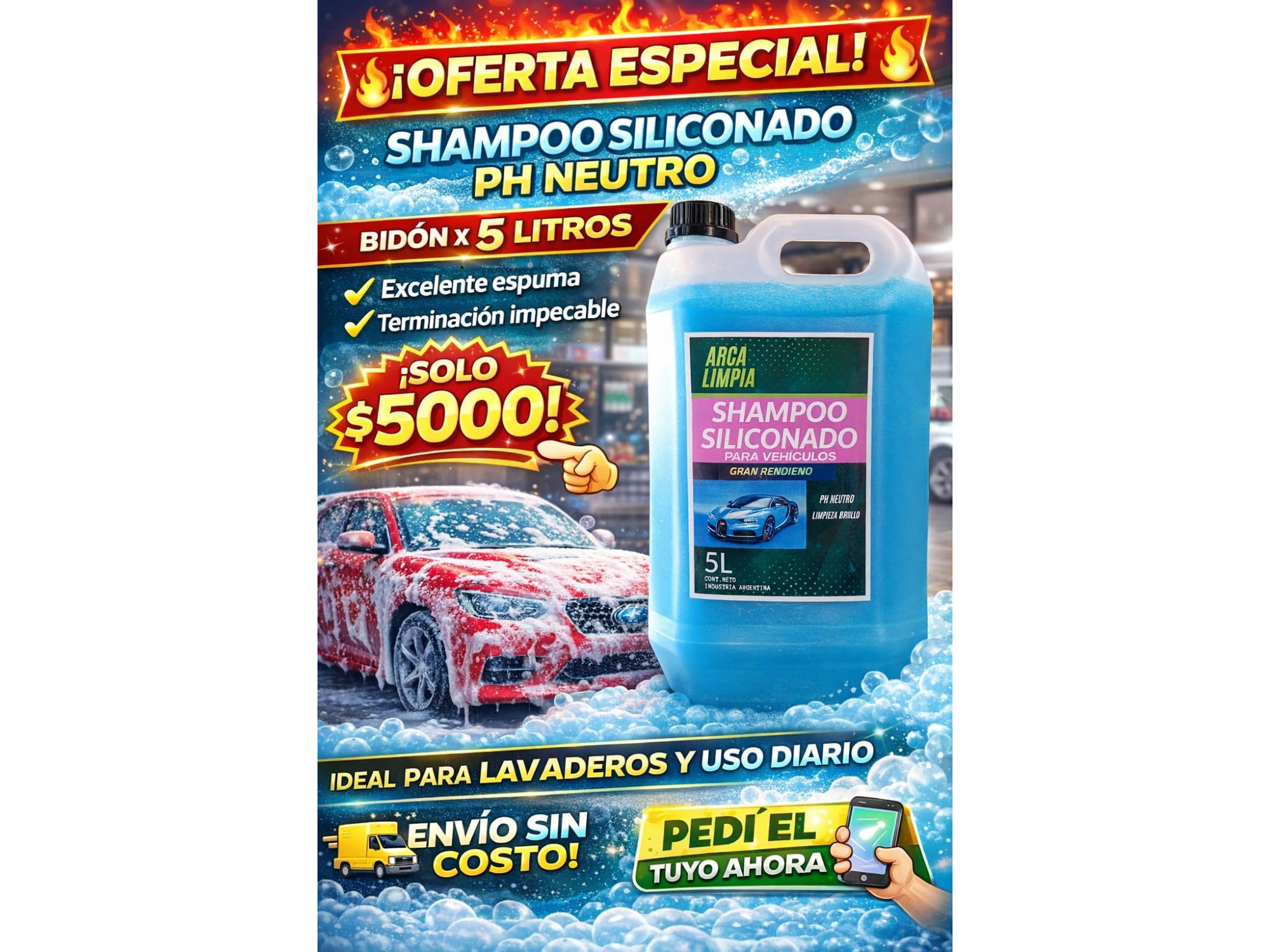 OFERTA POR 5 LITROS