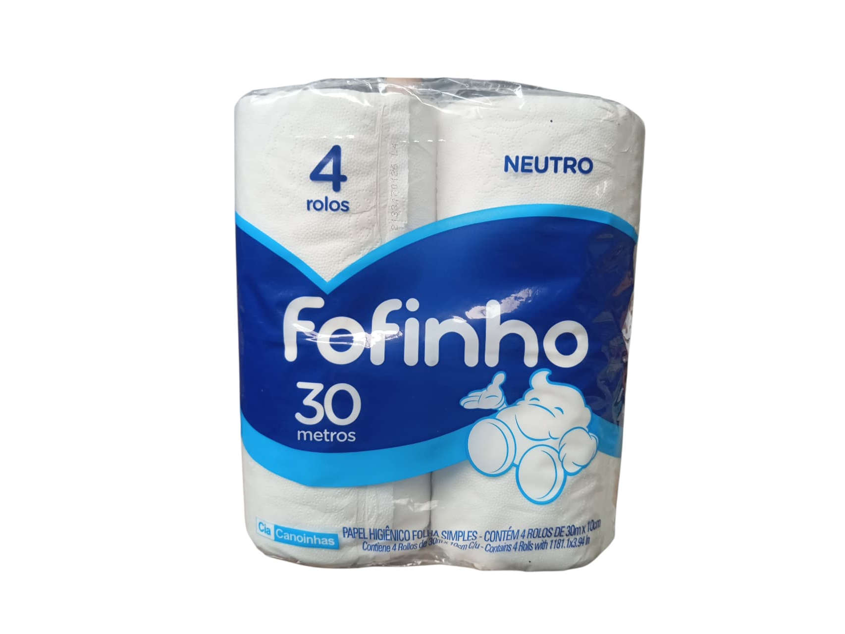 PAPEL HIGIENICO 4 ROLLOS  X 30 METROS