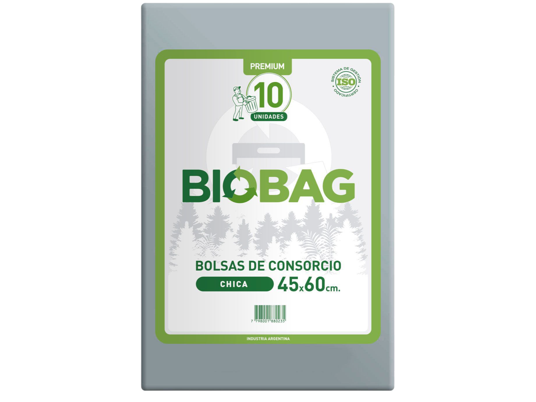 BOLSA 45 X 60 X10 Uni BIO BAG REFORZADA