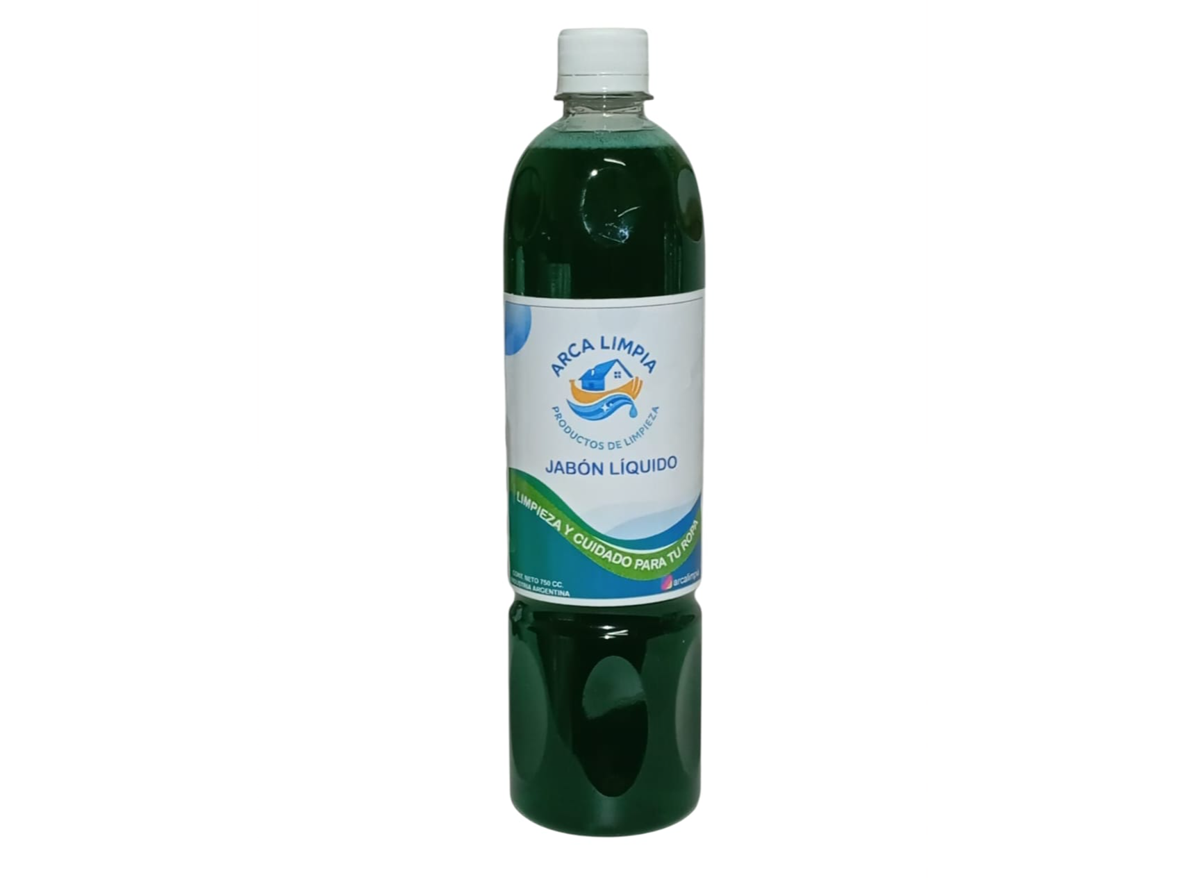 JABON LIQUIDO VERDE PARA LA ROPA POR 750 CC