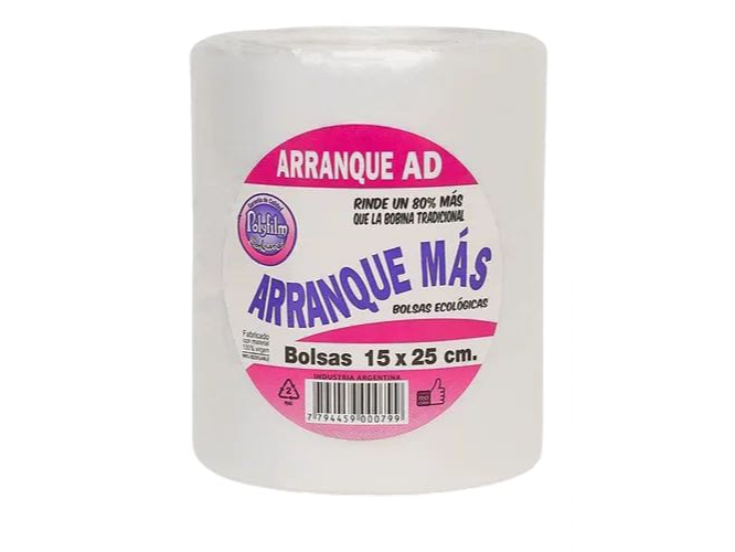 BOLSA ARRANQUE AD 15 X 25 CM