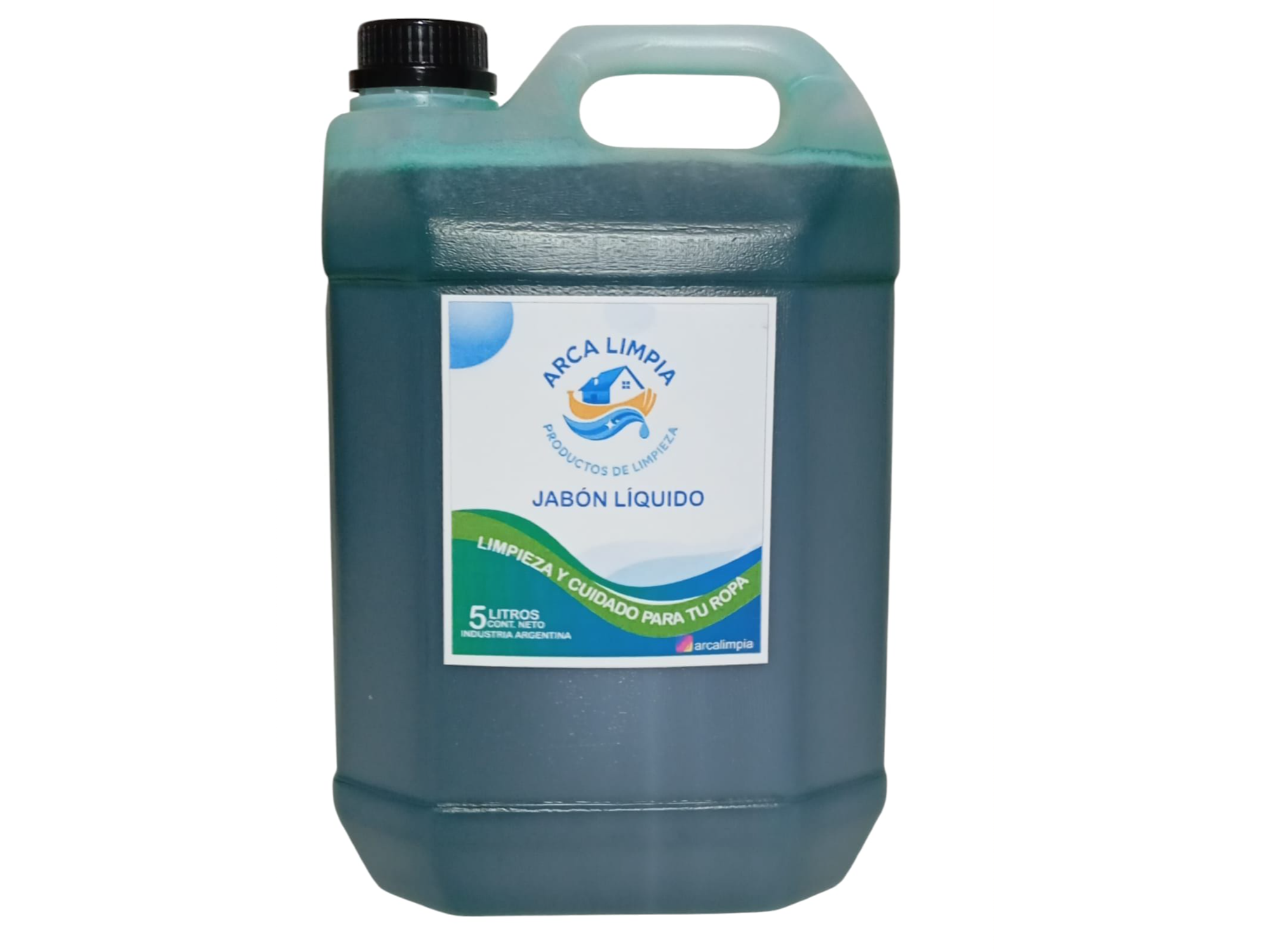 JABON LIQUIDO VERDE PARA LA ROPA POR 5 LITROS