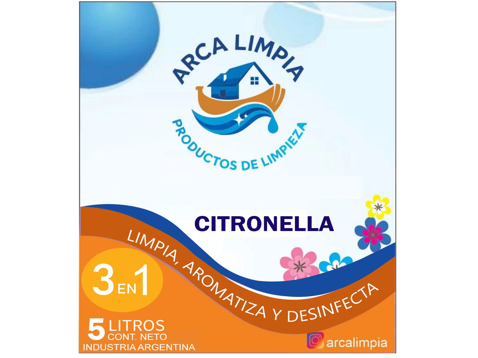CITRONELLA POR 5 LITROS