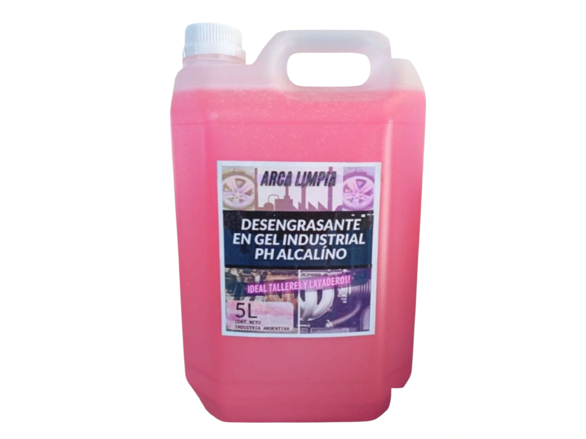 INDUSTRIAL EN GEL POR 5 LITROS