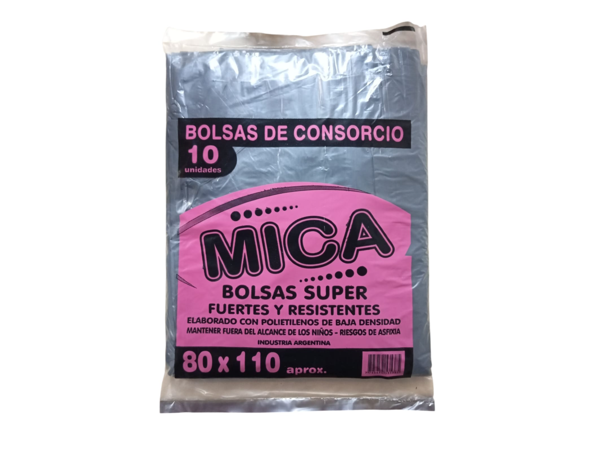 BOLSA 80 X110 X 10 Uni ECONÓMICA