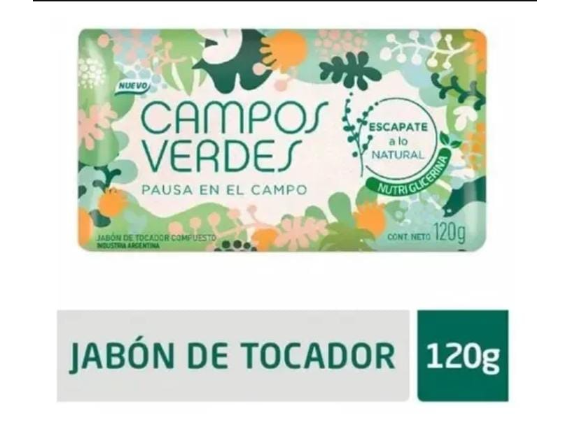JABÓN CAMPOS VERDES