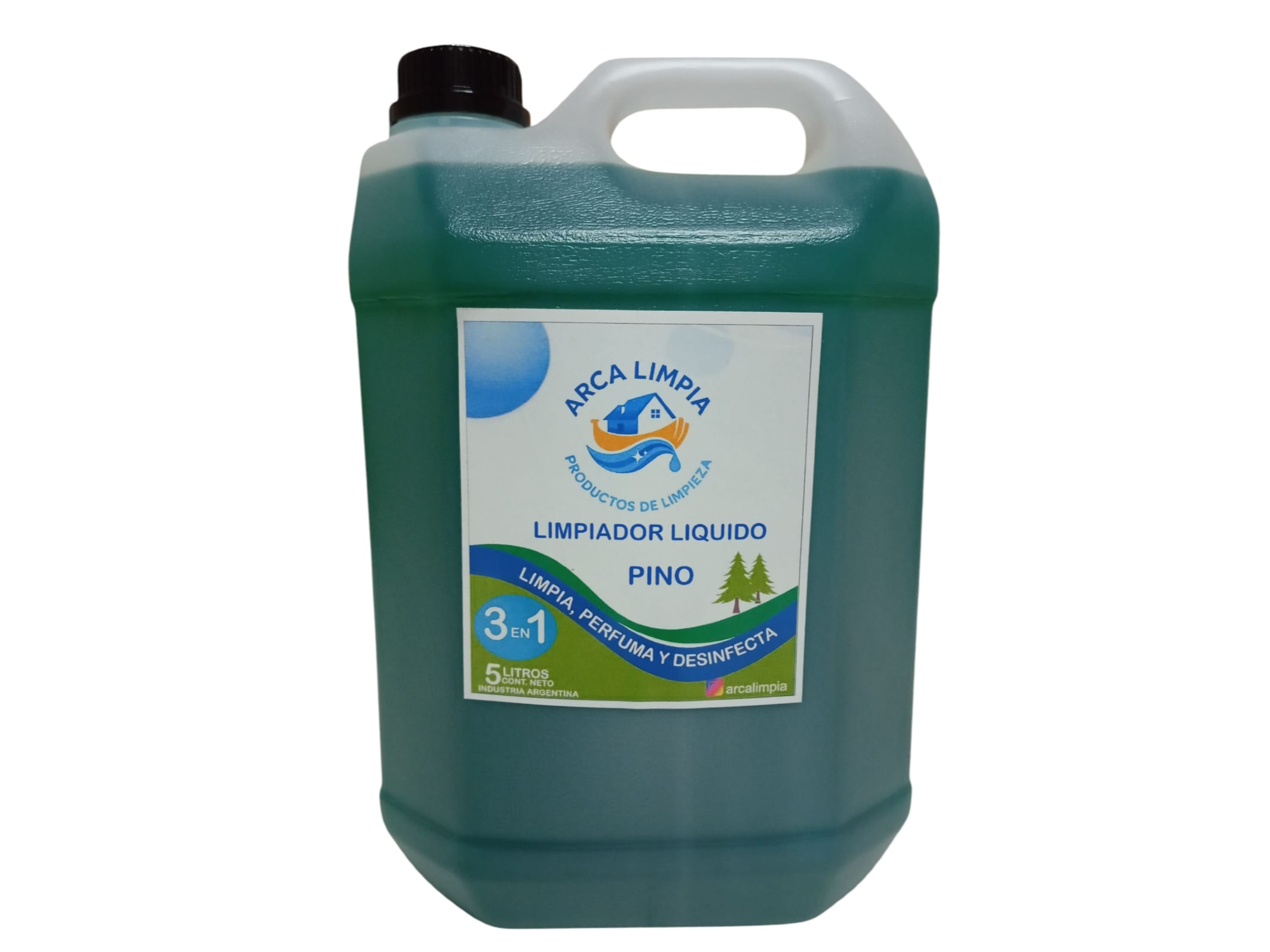 JABÓN PREMIUM VERDE POR 5 LT (TIPO ARIEL)