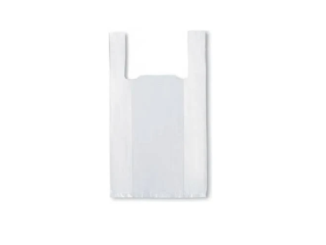 BOLSA CAMISETA 30 X 40 BLANCA DUO