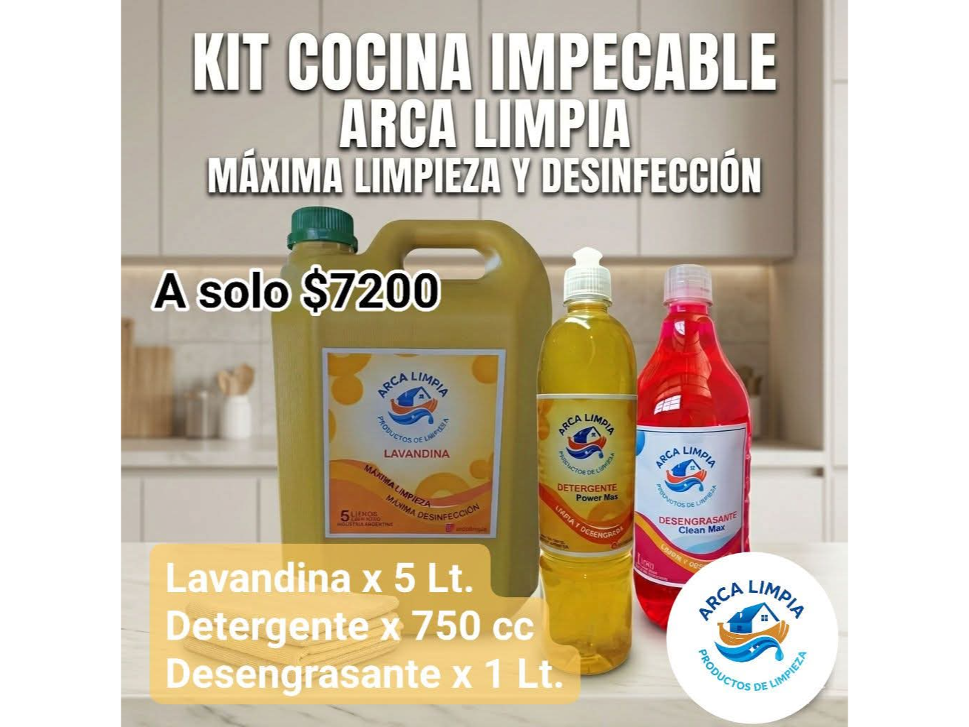 KIT COCINA IMPECABLE