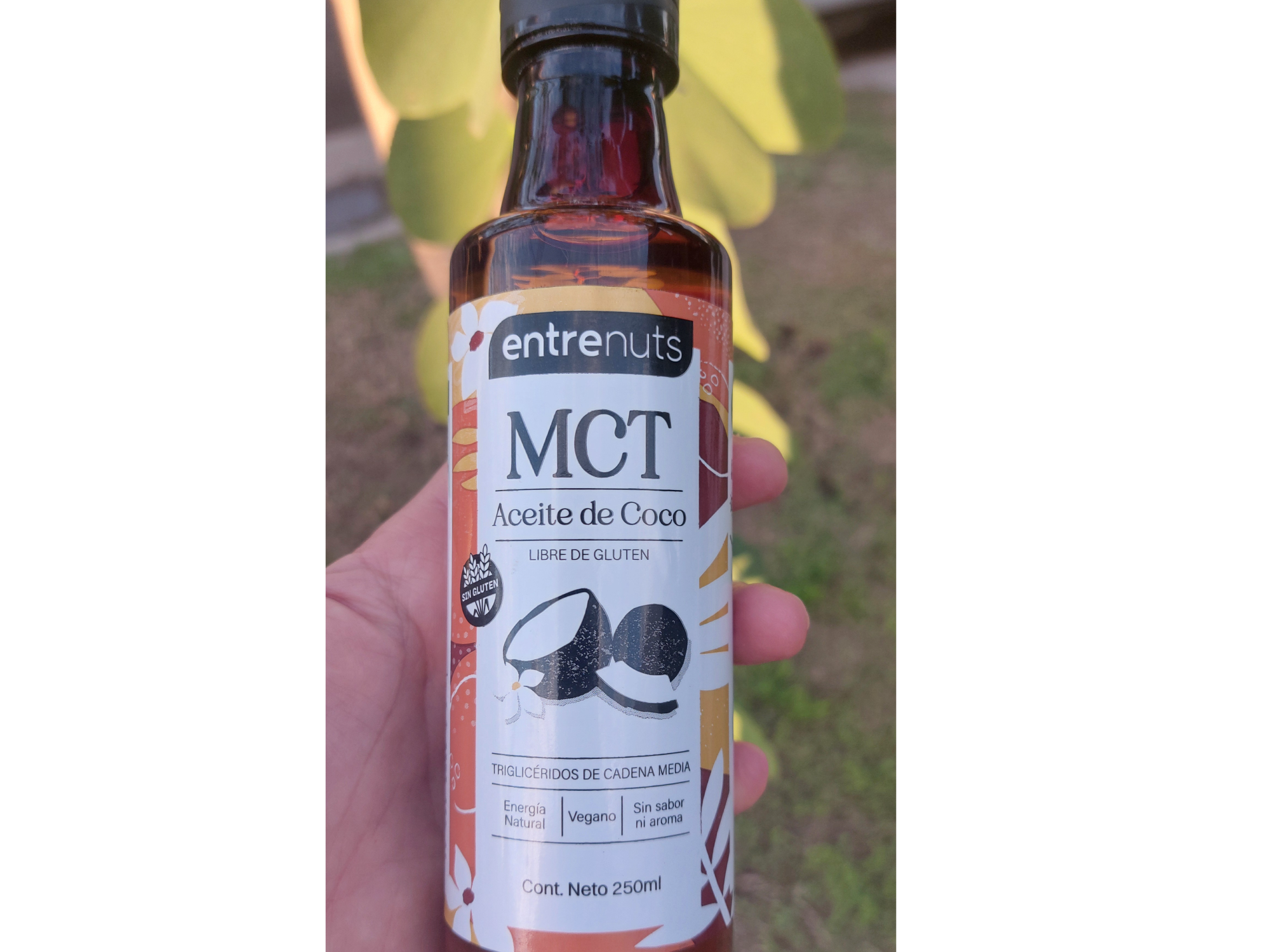 Aceite de coco MCT 250 cc