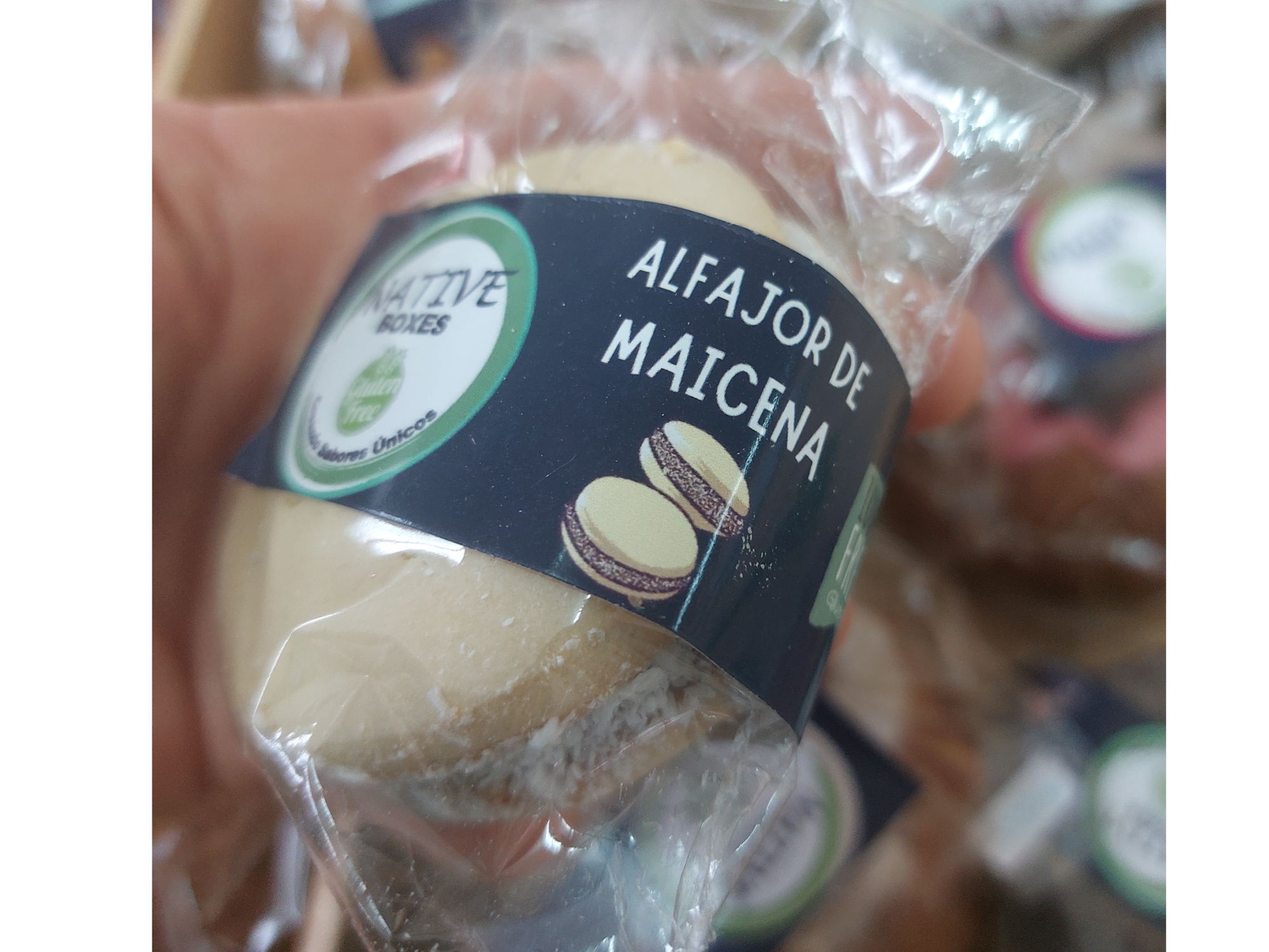 Alfajor de Maicena artesanal  60 g aprox