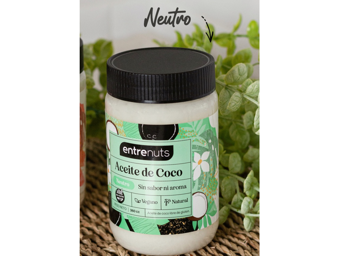 Aceite de Coco  Neutro ENTRENUTS
