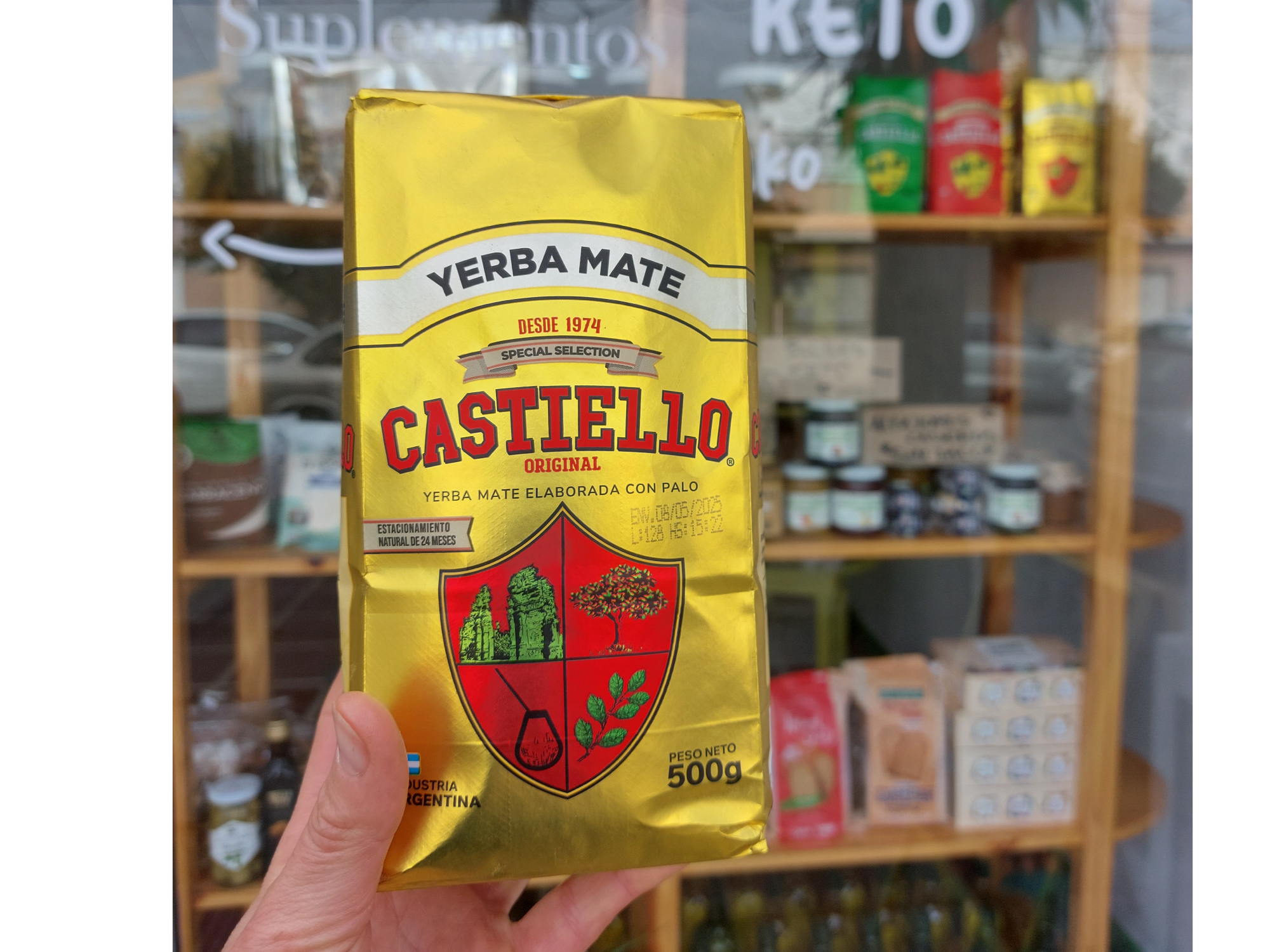 Yerba Orgánica  CASTIELLO 500g Selección Especial