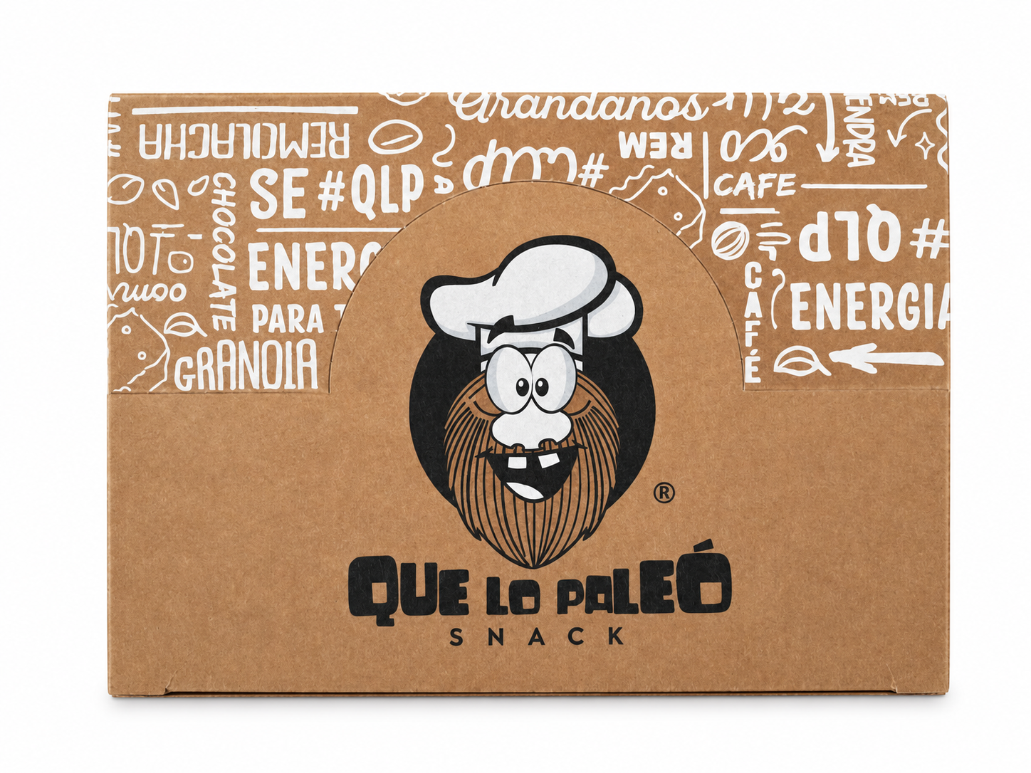 Barritas proteicas  QUE LO PALEO (Caja x 12 unid)