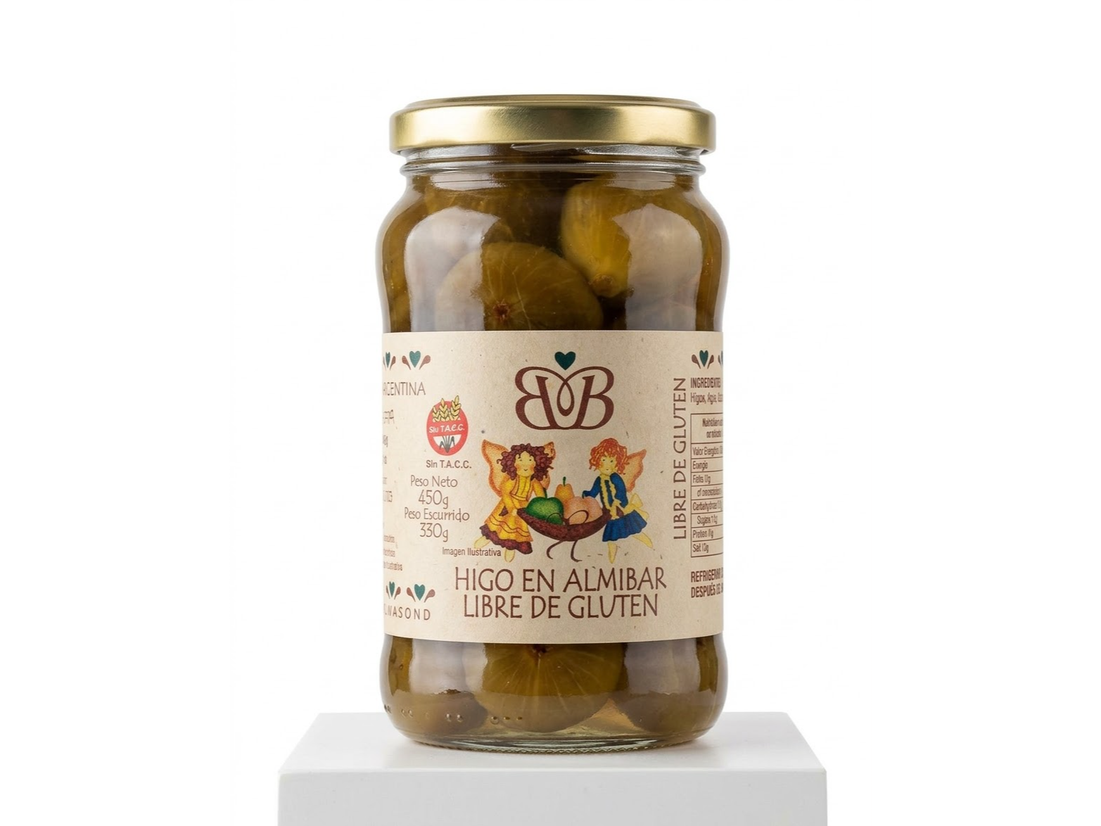 Higos en almibar x 400gr BYB