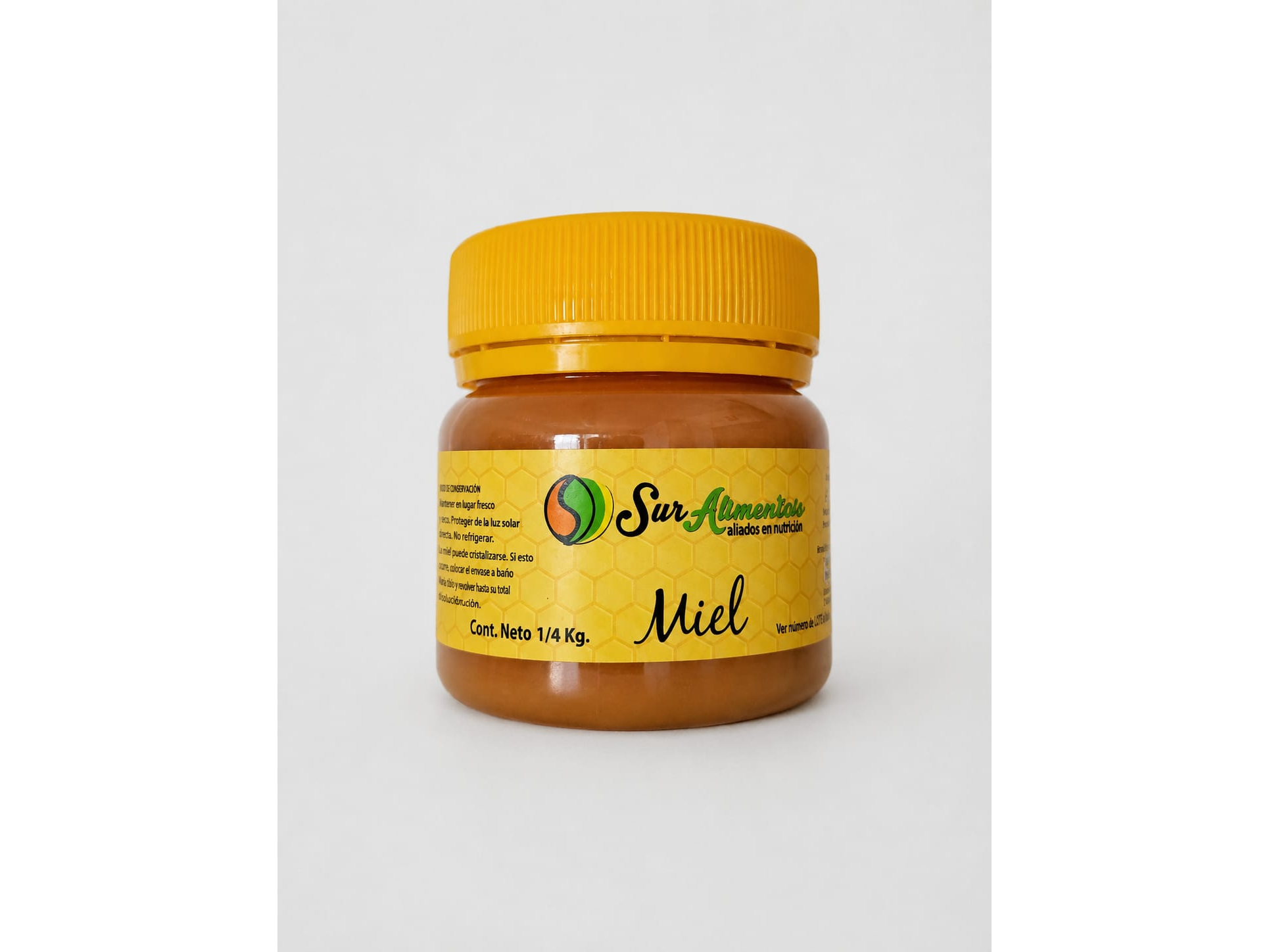 Miel liquida x 250gr SUR ALIMENTICIO