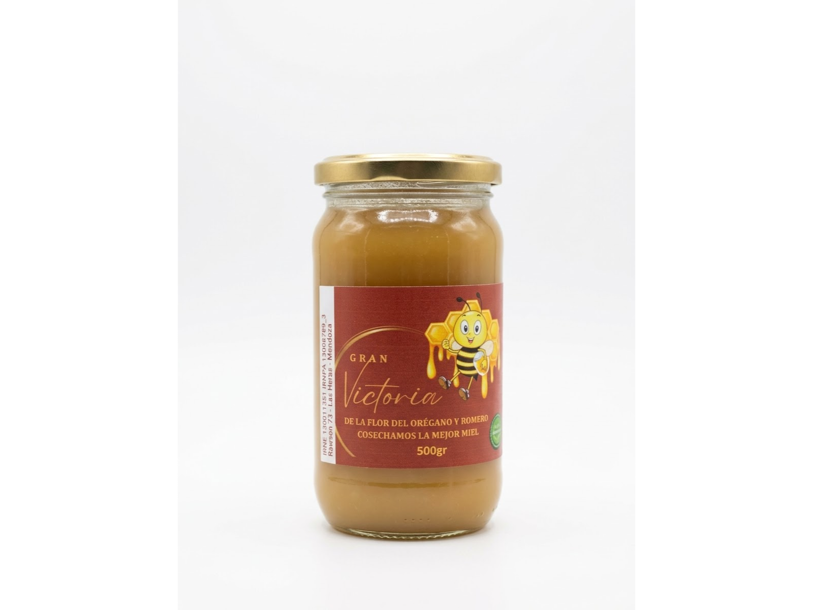 Miel pura flor de orégano x 500gr MENDOCINA