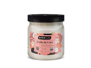 Aceite de coco virgen x 200cc ENTRE NUTS
