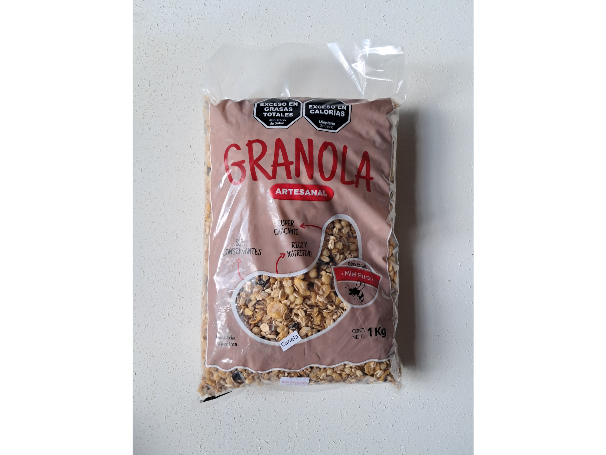 Granola con canela x kg