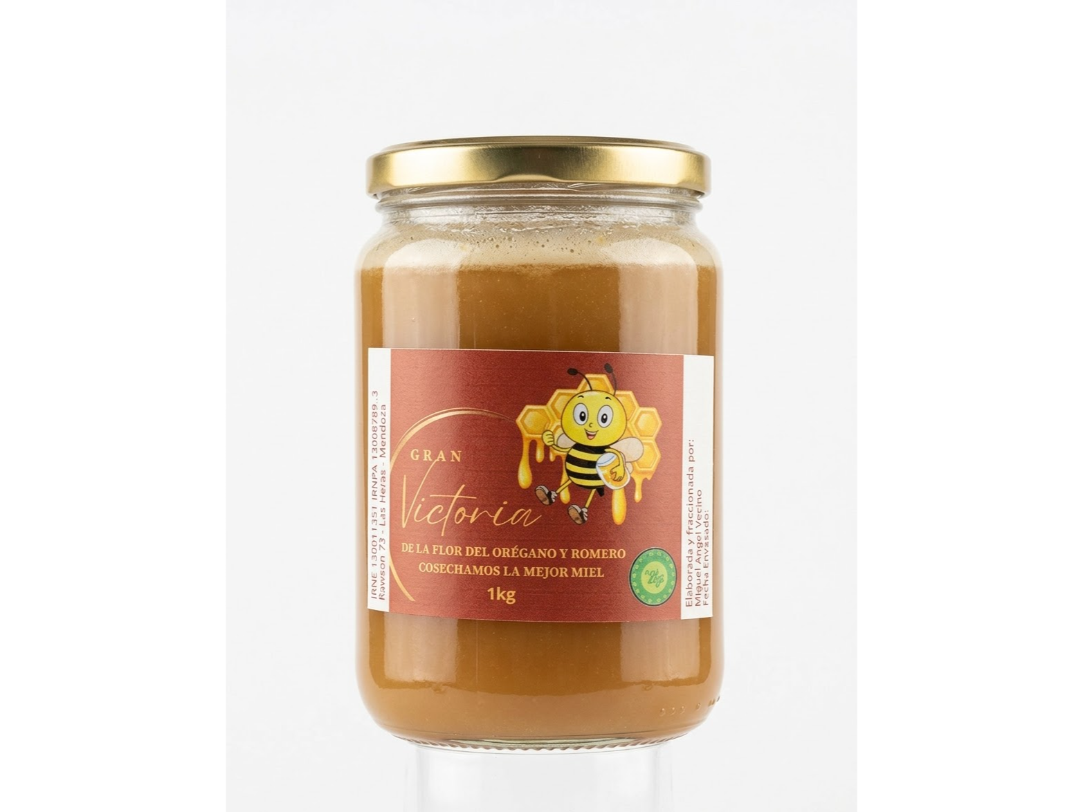 Miel pura flor de orégano x kg MENDOCINA