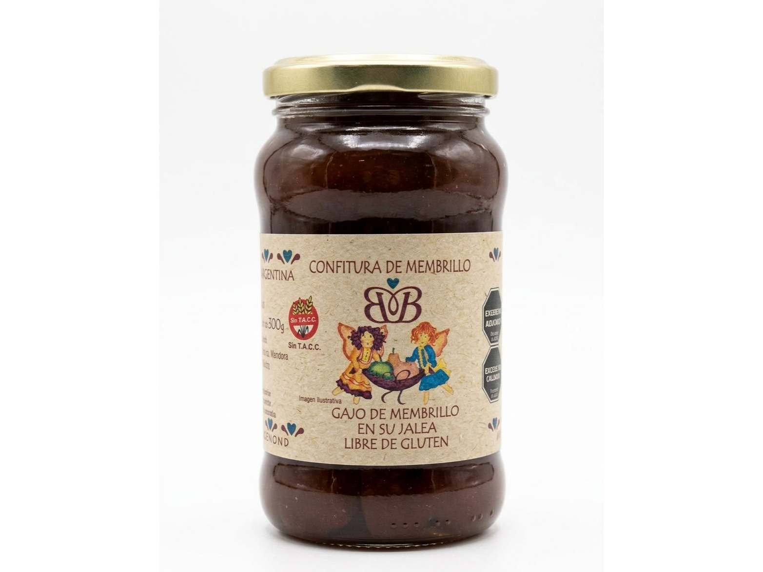 Confitura de membrillo x 400gr BYB