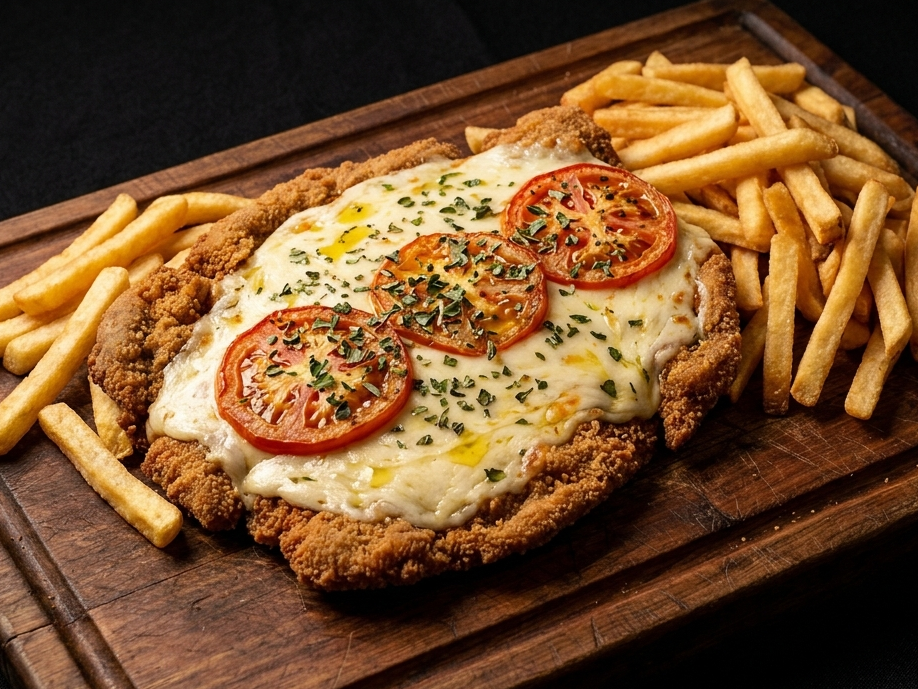 Milanesa a la Napolitana