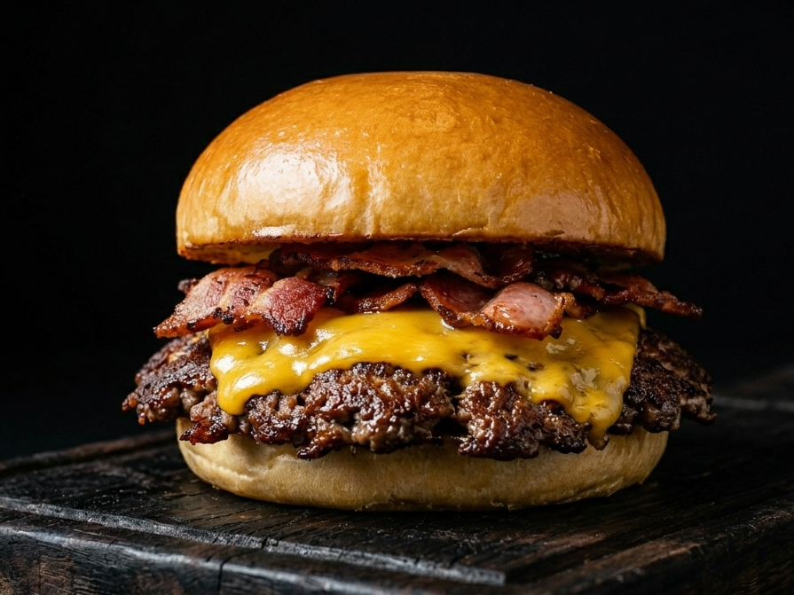 Bacon cheeseburger