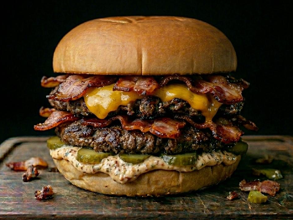 American burger