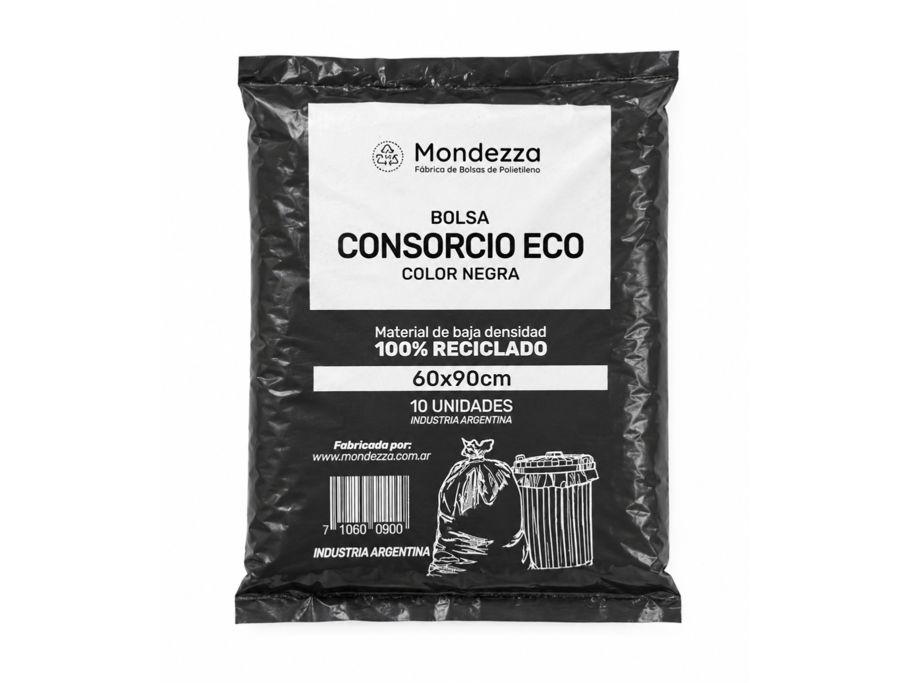 10 paquete Bolsa Consorcio 60x90 10 unidades