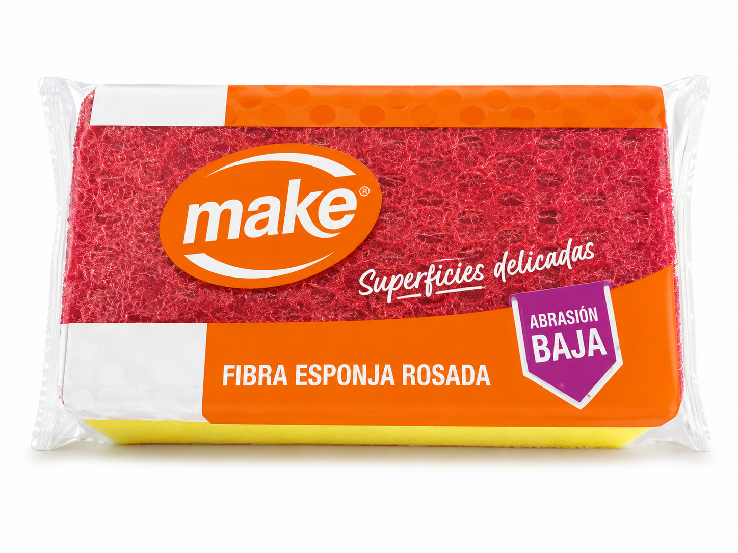 Esponja de platos grande reforzada