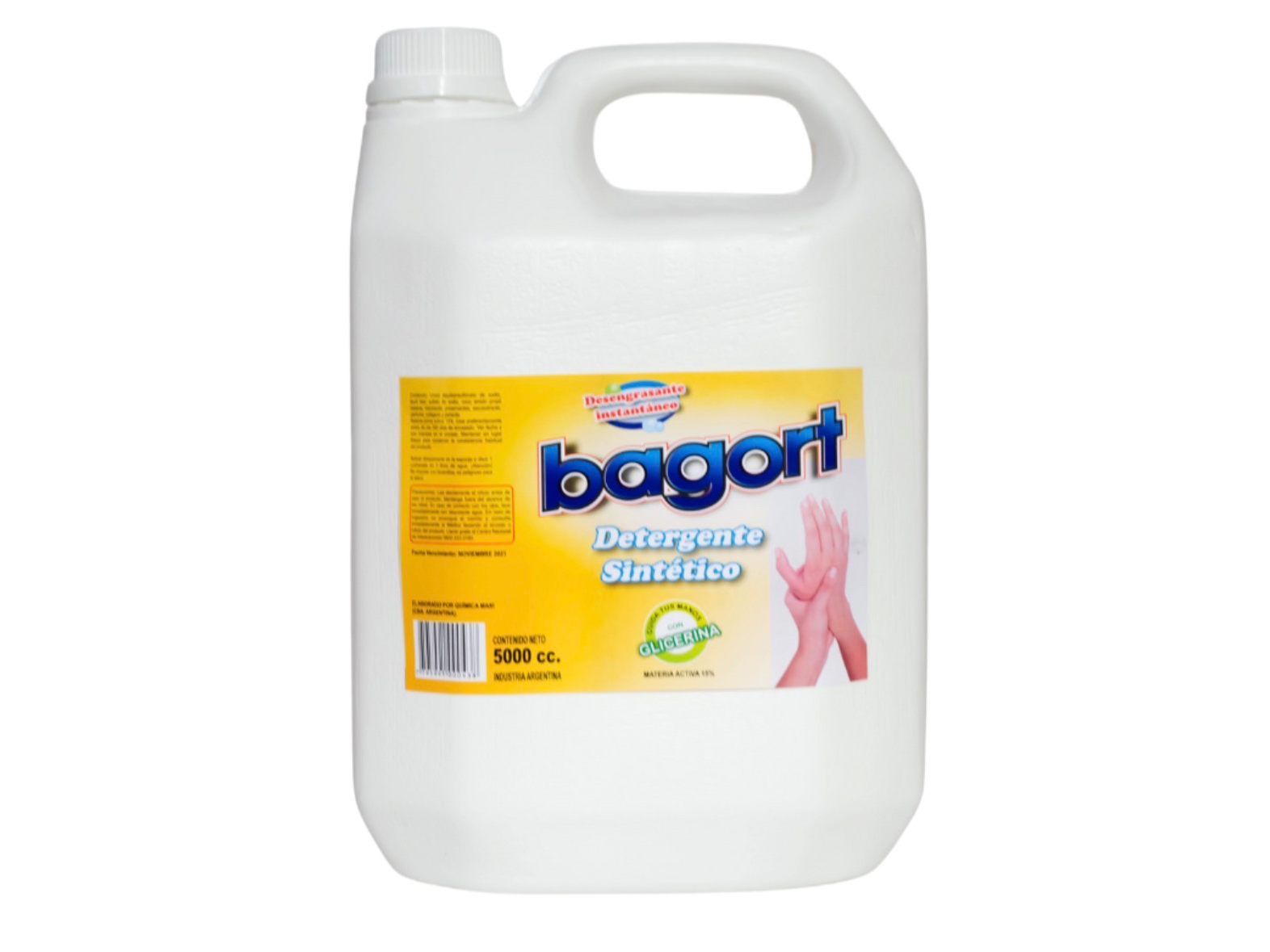 Detergente clásico x 5lt de Bagort Centro