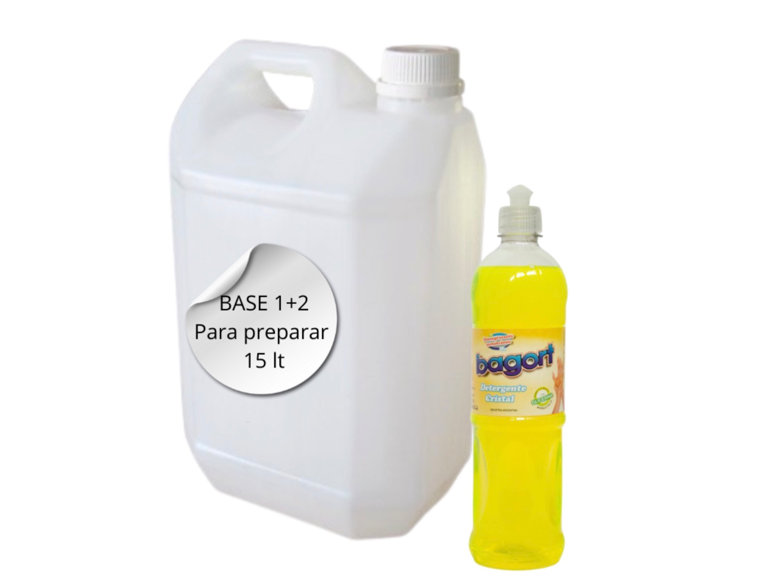 Base detergente 5lt (rinde 15lt)