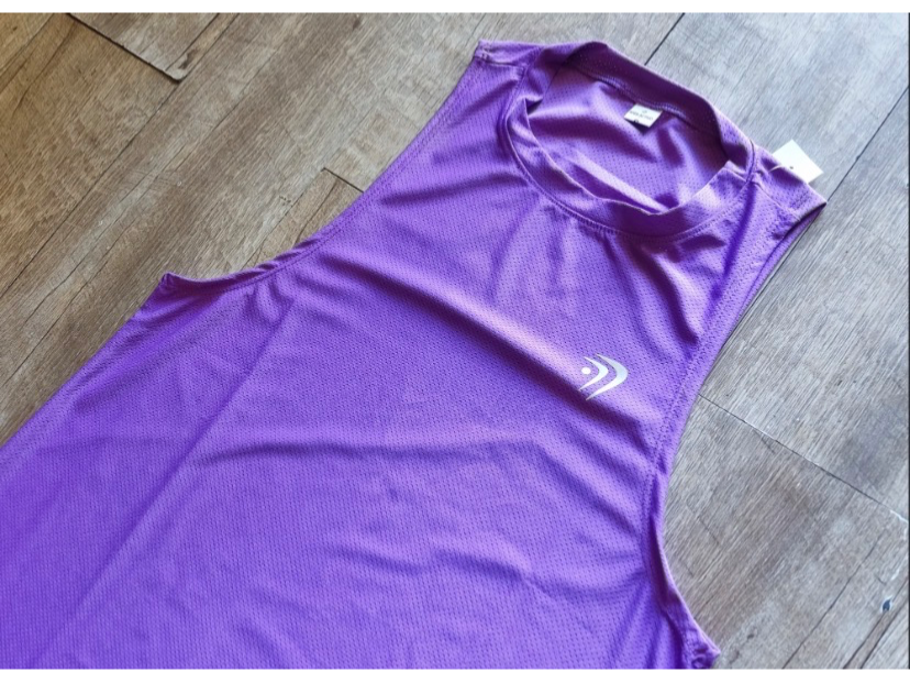 SUDADERA DRY FIT MORADA