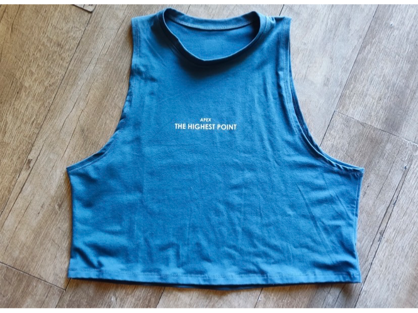 PUPERA DE ALGODÓN AZUL