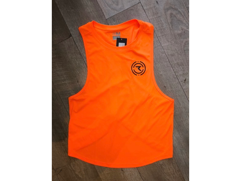 SUDADERA NARANJA  FLUOR