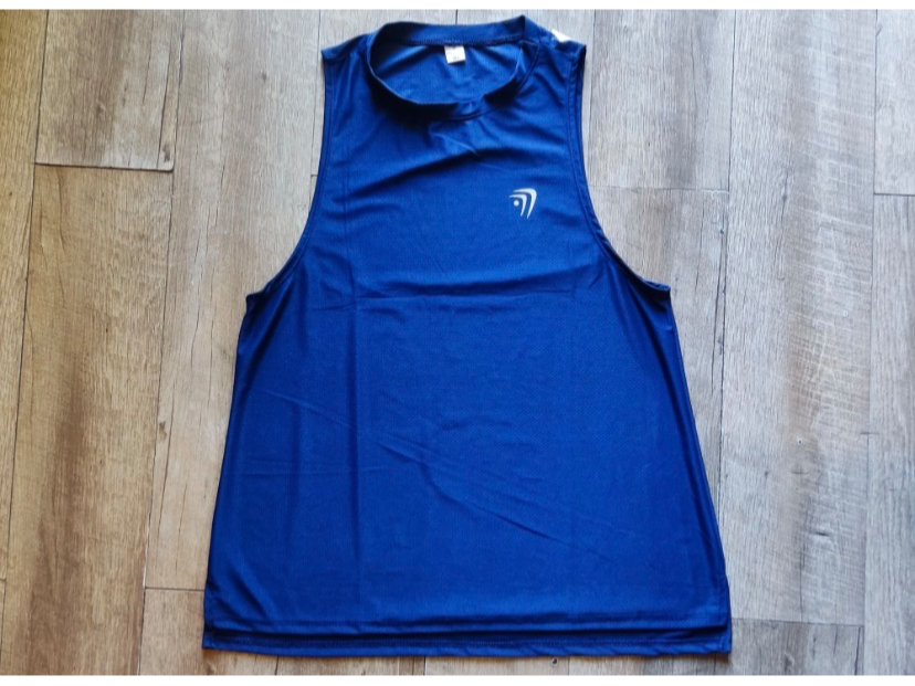 SUDADERA DRY FIT AZUL