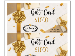 Gift Card de Confiteria La Palma