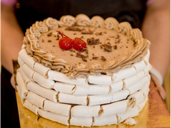 Bizcochuelo con merengue