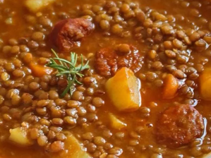 Guiso de lentejas de GLO