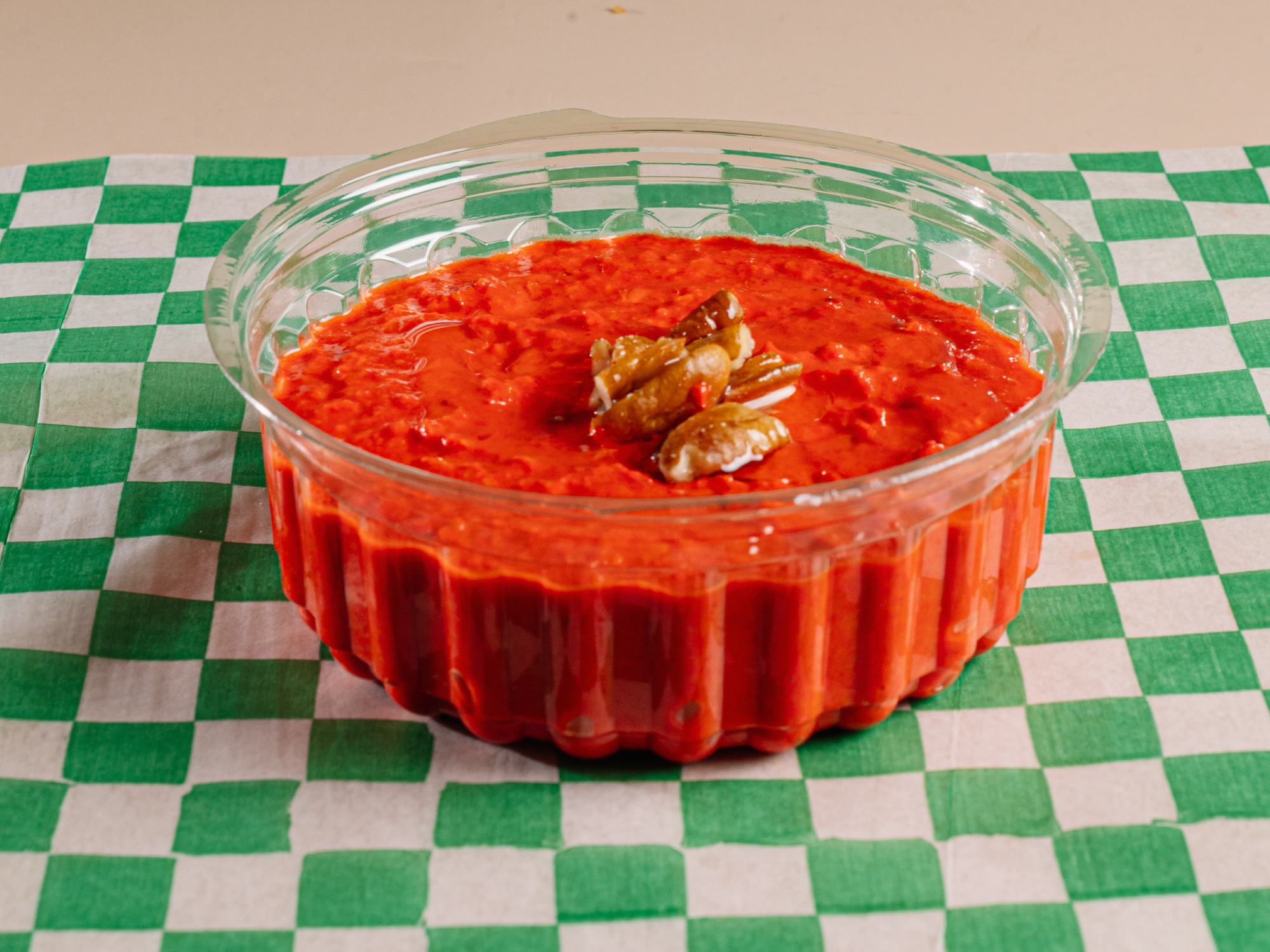 MUHAMARA (CREMA DE MORRON ROJO) de El jeque shawarma