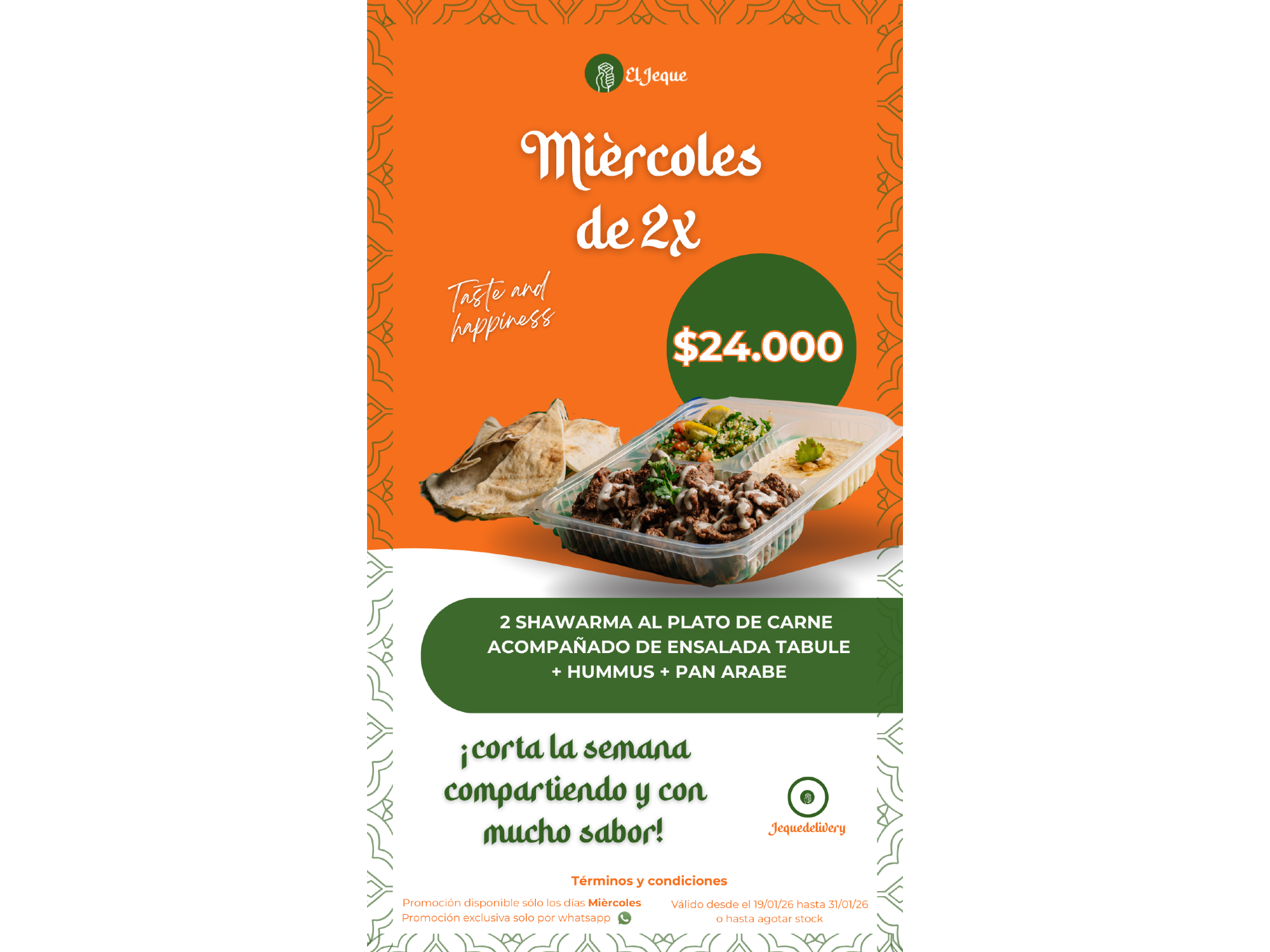 PROMO DÍA MIERCOLES
