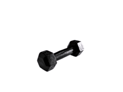 Mancuerna hexagonal de fundicion 1kg